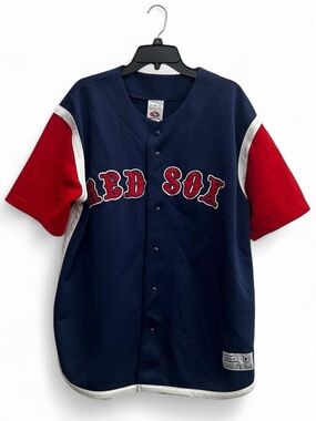 Mens Vintage True Fan Boston Red Sox Jersey size large